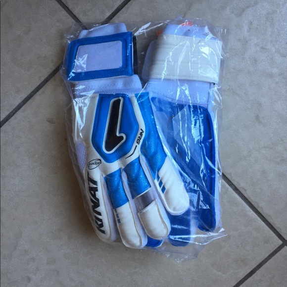 Rinat size 10 Blue Goalie Gloves - Picture 2 of 3
